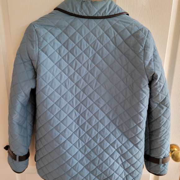 COACH JACKET with leather accents Size Med in EUC - Picture 8 of 10